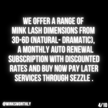 Load image into Gallery viewer, THE STARLING SUBSCRIPTION - MONTHLY MYSTERY - Minks Monthly