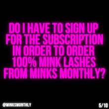 Load image into Gallery viewer, THE STARLING SUBSCRIPTION - MONTHLY MYSTERY - Minks Monthly