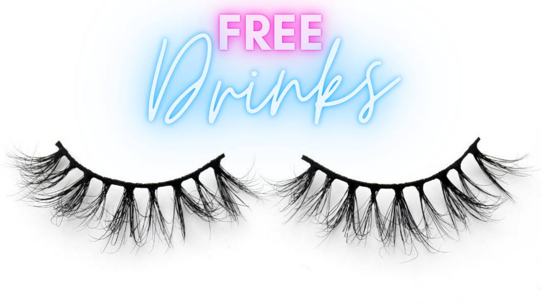 FREE DRINKS - 3D - Minks Monthly